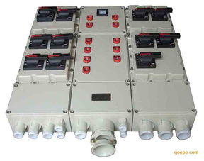 正泰防爆照明配电箱高清图片展示 谷瀑环保配电箱专业解析